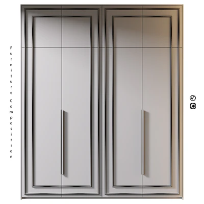 Furniture Composition | 452 | Шкаф — Вид 4