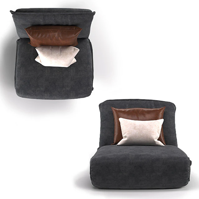 Velvet Lounge Armchair — Descargar