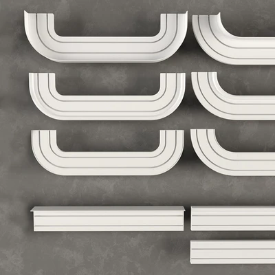 Plastic ceiling cornice Moller — Ver 3