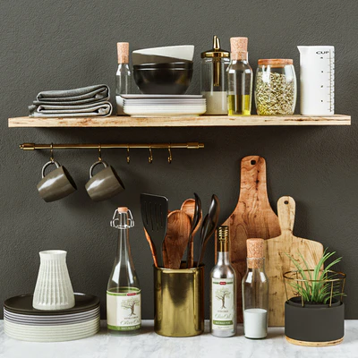 Kitchen Decorative set 038 — Ver 1