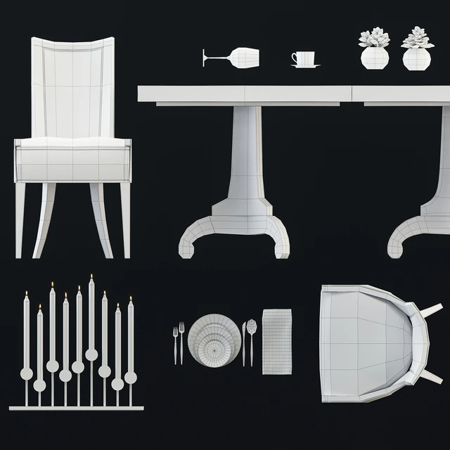 Bernhardt Criteria Dinning Set — Descargar