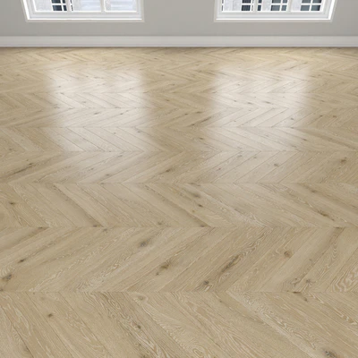 Parquet Oak, 3 types: herringbone, linear, chevron. — Ver 3