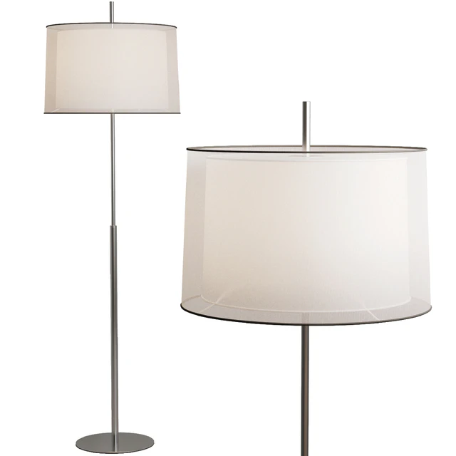 Faro SABA Matt nickel floor lamp — Descargar