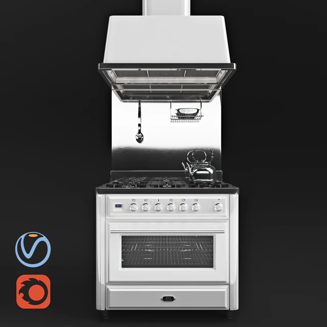 Kitchen unit Ilve Majestic MT-90 — Descargar