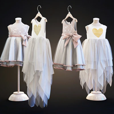 Two children's dresses — Ver 1