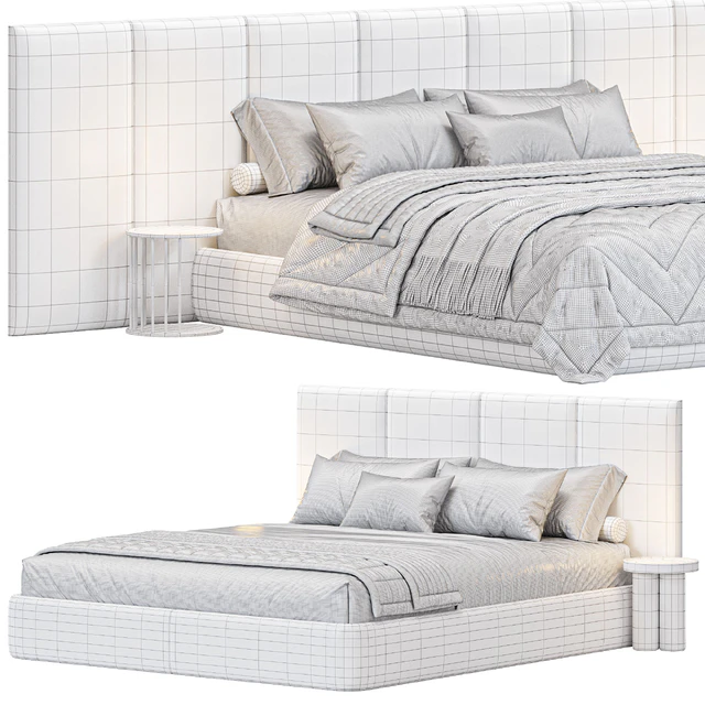 SOMMIER Bed By Flexteam — Скачать