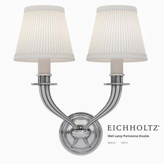 Eichholtz Wall Lamp Parisienne Double 108074 — Descargar