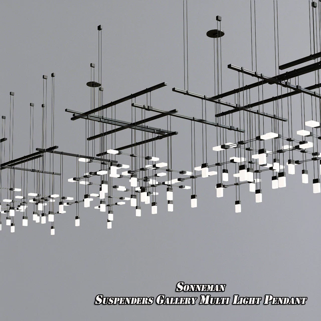 Suspenders Gallery Multi Light Pendant — Descargar