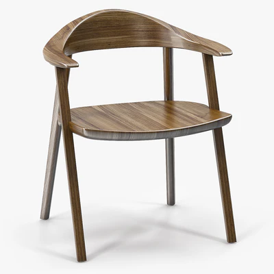 BassamFellows Mantis Side Chair & Kant Table — Ver 4