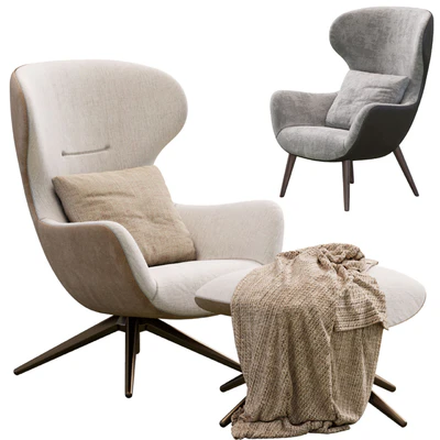 Armchair Mad Joker By Poliform — Ver 1