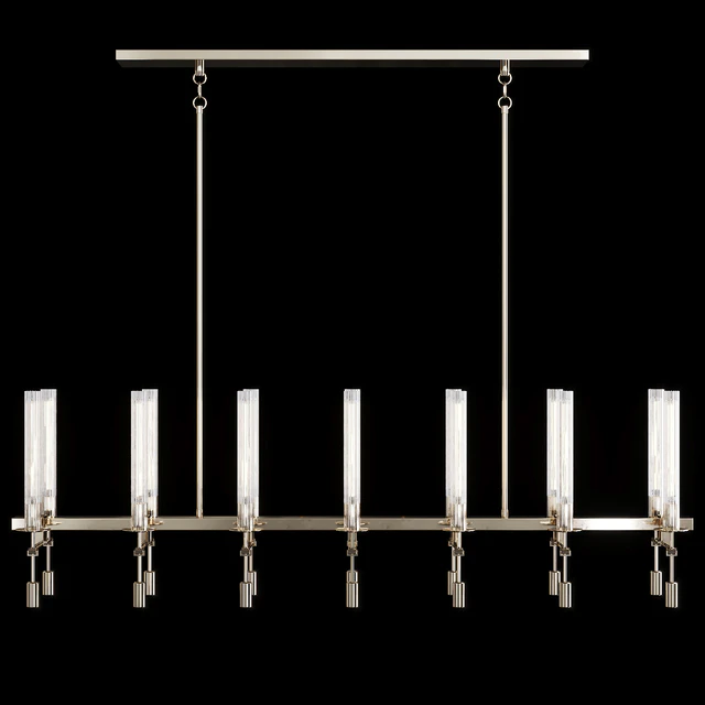 Restoration Hardware FONTANELLE LINEAR CHANDELIER 66 Nickel — Скачать