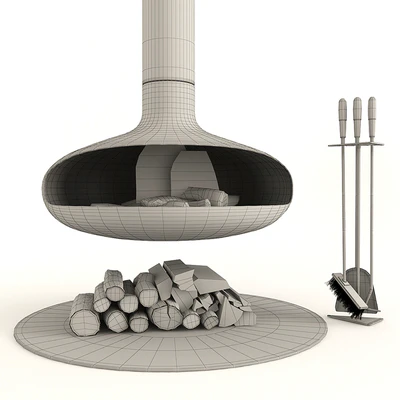Fireplace Modern Focus — Вид 3