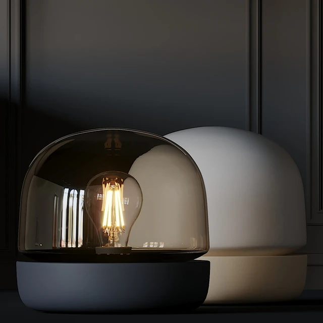 Carrie, Stone and Mini Glo-Ball T Table Lamps — Descargar