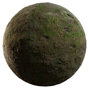 mossy stone wall 019 — Descargar