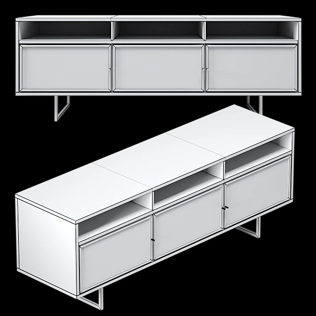 Natural Cane Media Console — Descargar
