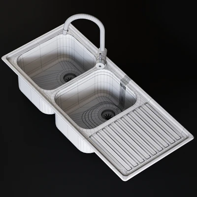 Sink Alba Mixer Smeg — Ver 3