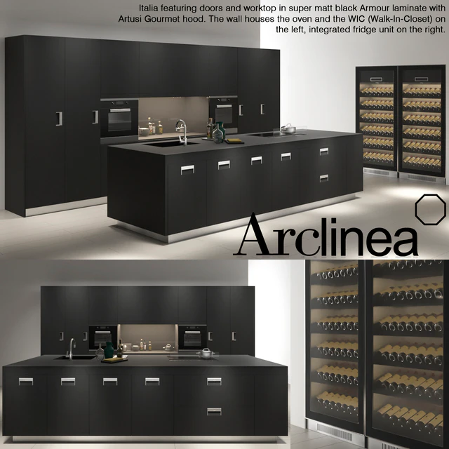 Arclinea italia black armor — Descargar