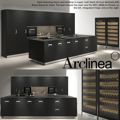 Arclinea italia black armor — Ver 1