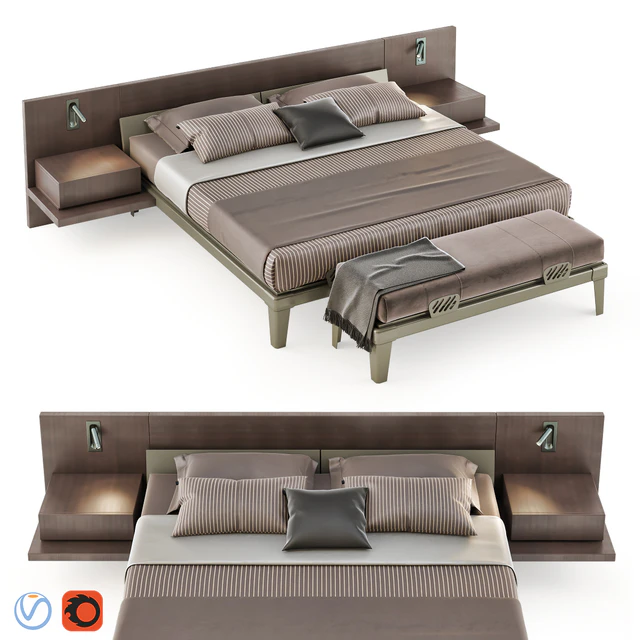 Poliform Bedroom Set — Скачать