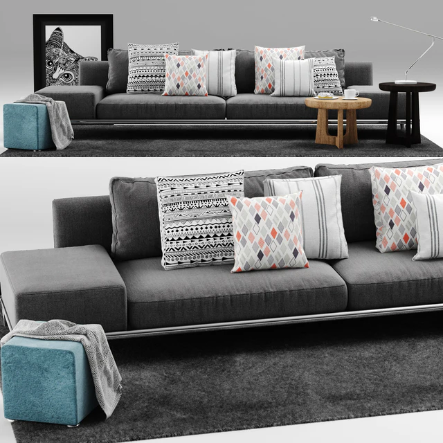 Park Sofa Poliform — Скачать