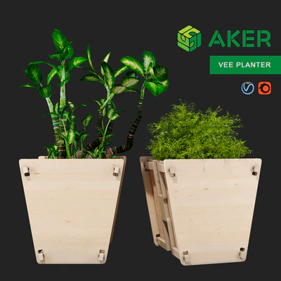 Vee planter — Вид 1