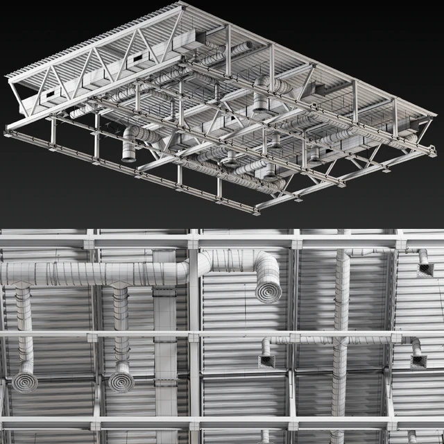 Ceiling Ventilation Gray — Descargar