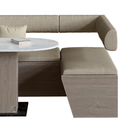 Corner sofa for the kitchen — Ver 3