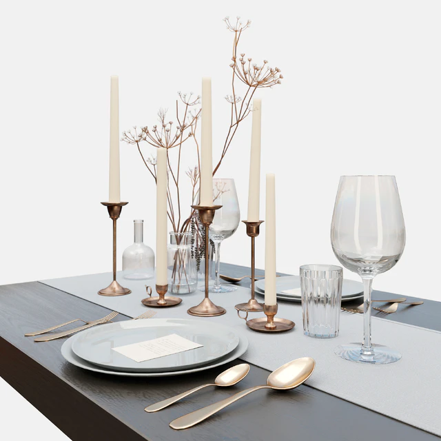 decorative set tableware — Descargar