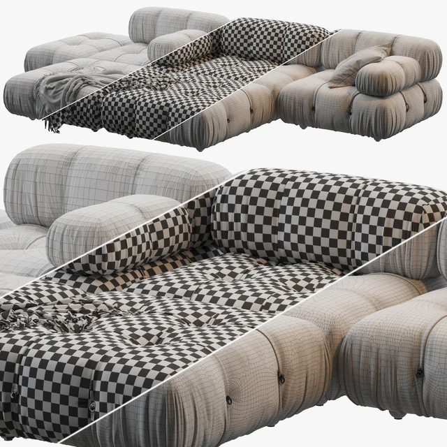 Camaleonda Sofa by B&b Italia — Descargar