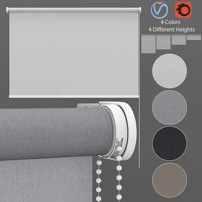Roller Blinds Set 3 — Ver 1