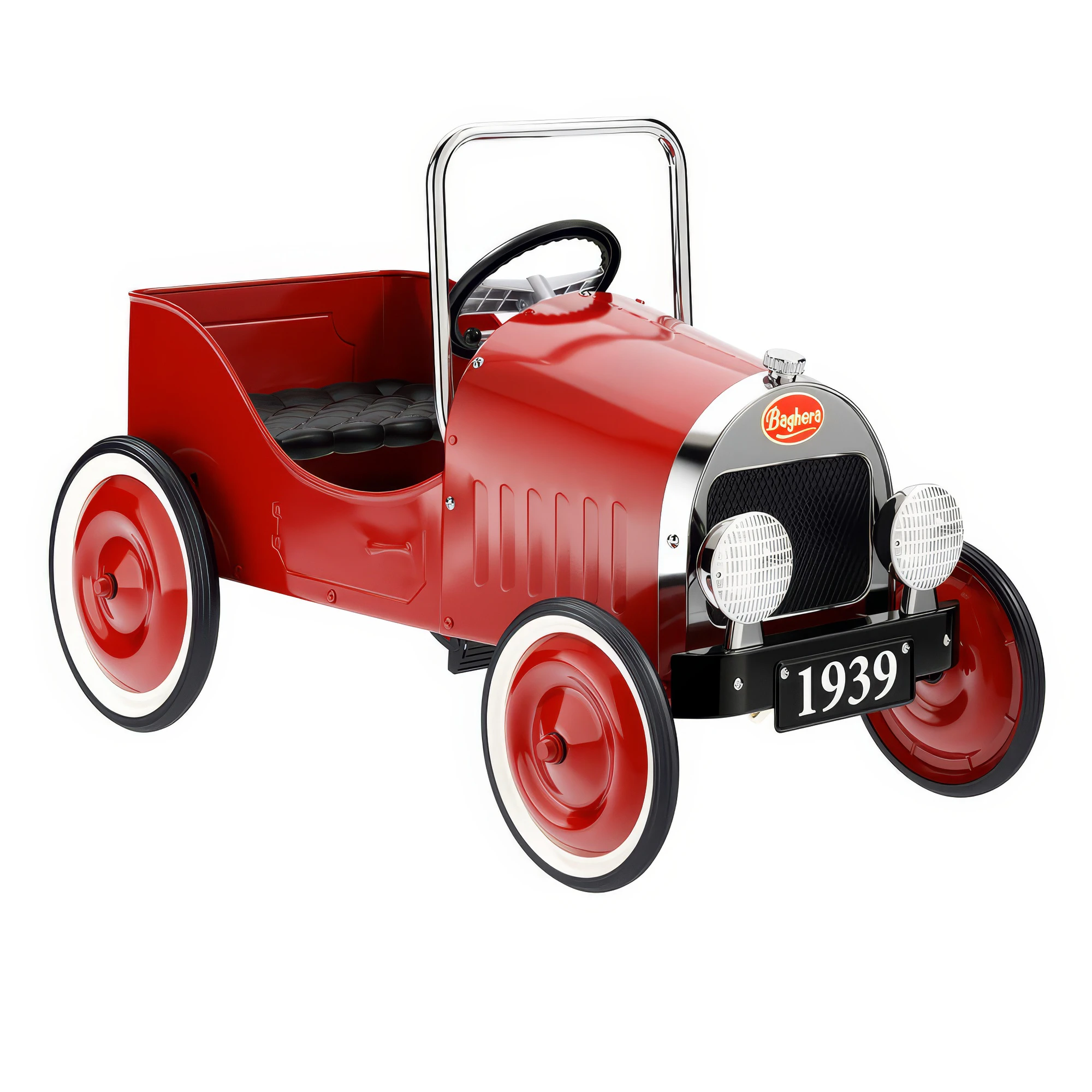 classic red pedal car by baghera — Download