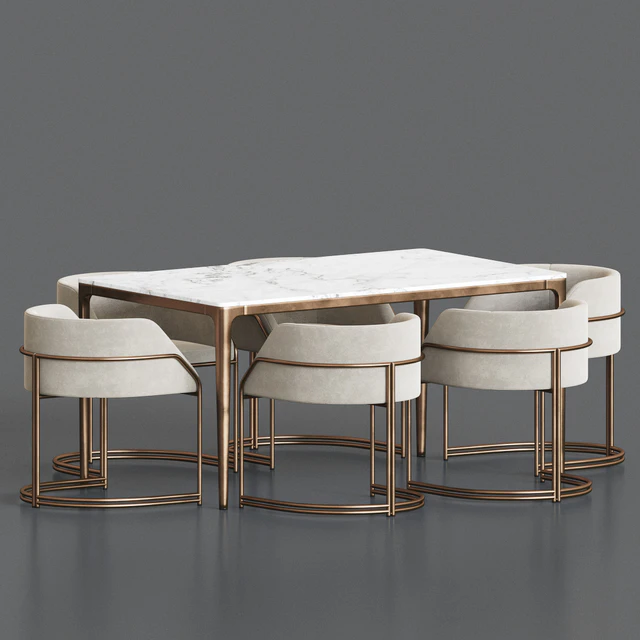Deja Vu Chair Canto Table Dining Set — Скачать