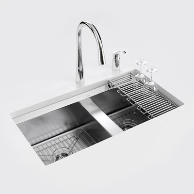 KOHLER "8 Degree" under-mount kitchen sink — Вид 1
