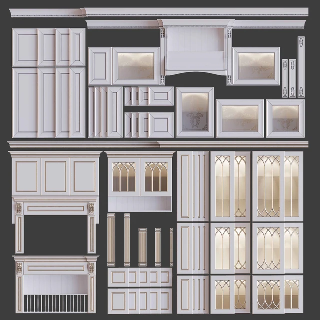 Classic kitchen facades — Descargar