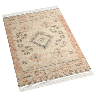 Navaja Aged Effect Kilim Jute Cotton Rug By La Redoute — Вид 2