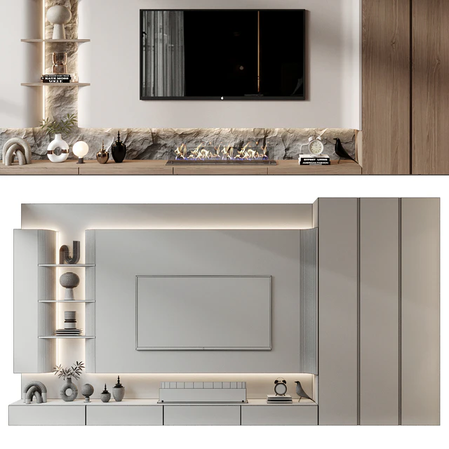 TV shelf 0684 — Download