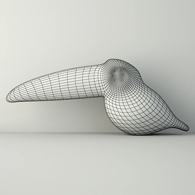 Vintage Paper Mache Tucan — Download