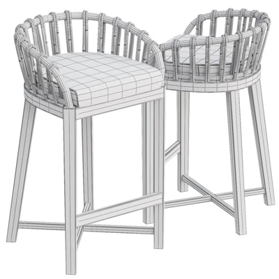 AVE Malawi Tub Barstool — Ver 3