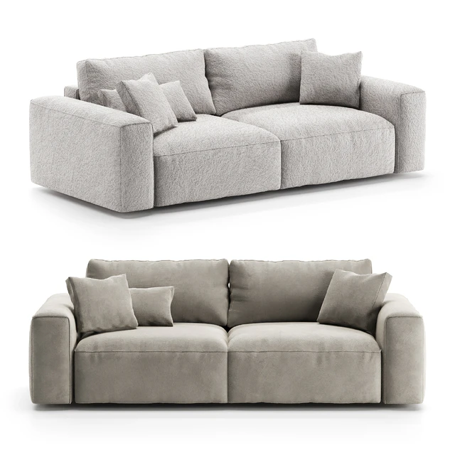 Sofa 2 - seater Rosseto from One&Home — Descargar