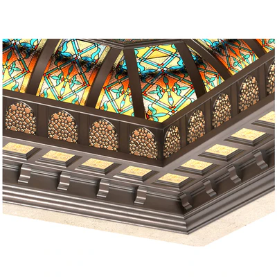 Oriental style ceiling. Arabic ceiling set — Ver 3
