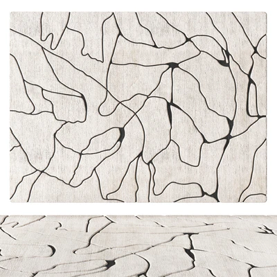 Beige base carpet with black lines — Ver 1