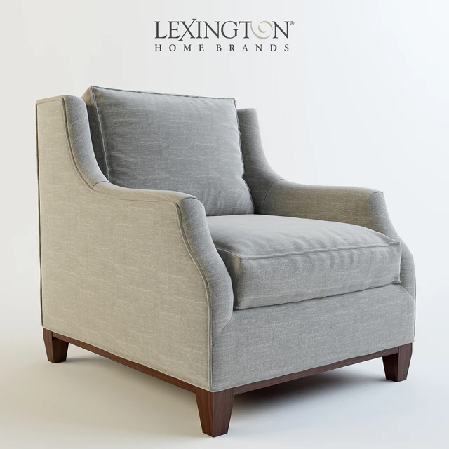 Lexington Conrad Chair &amp; Conrad Ottoman — Download