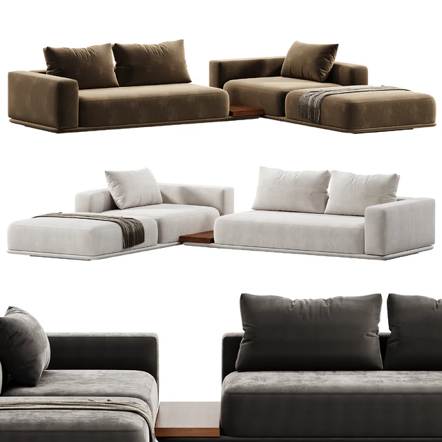 Minotti Horizonte Modular Sofa — Descargar