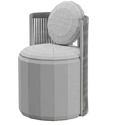 Fendi Casa Thea Armchair — Вид 6