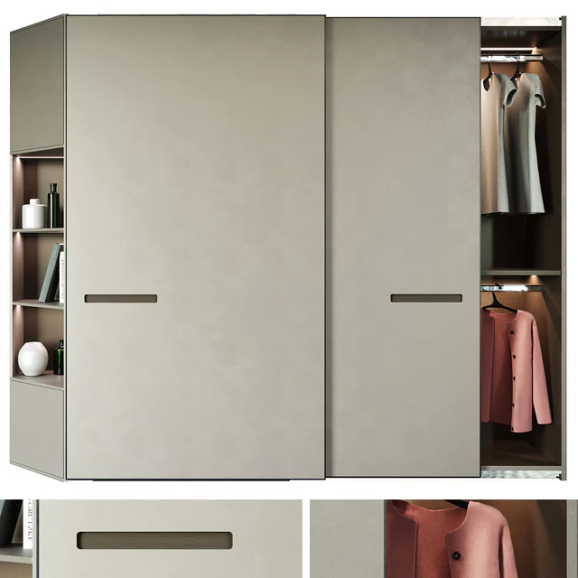 Modern laconic wardrobe 4 — Скачать