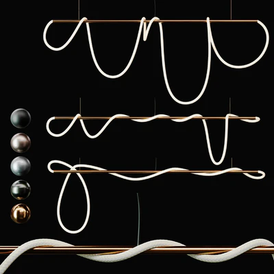 3Luke Lamp Pendant light  Tracer Bar 2(8 ft) | 3lights || 5mat | — Ver 1