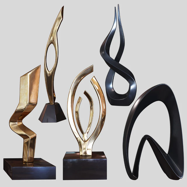 Sculptures set by Burlini and Kagan — Descargar