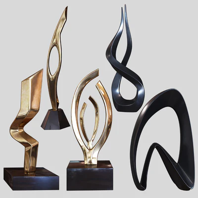 Sculptures set by Burlini and Kagan — Ver 1