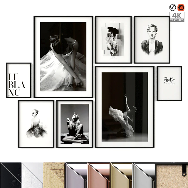 Poster Set "Woman" — Скачать