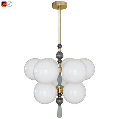Hanging chandelier Odeon Light Exclusive Palle 5405/9 — Ver 1